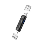 Устройство для чтения карт памяти SD, USB 2,0, OTG, Micro USB Тип C