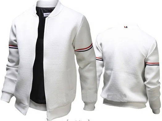 

Men's jacket Large Pockets Mens Coats and JacketsSlim Button Decoration Baseball Street WearClothes