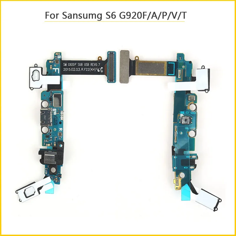 Новый гибкий кабель для зарядки USB Samsung S6 G920 F/A/T/V/P/зарядное устройство порт