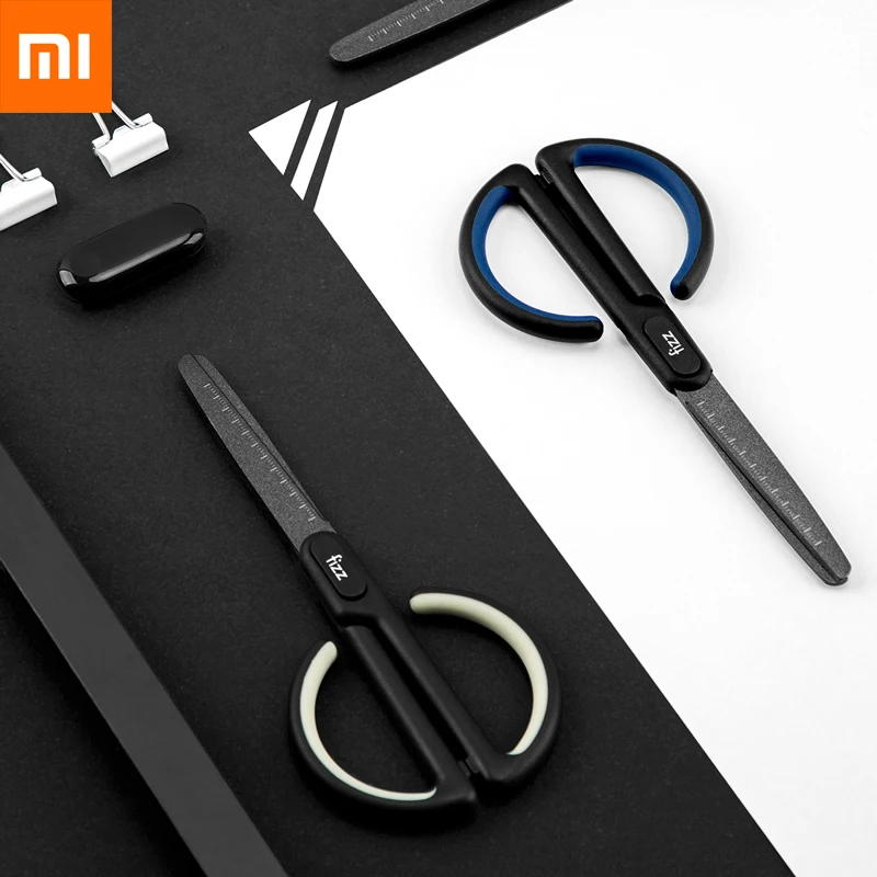 

Новинка, канцелярские товары Xiaomi Youpin Fizz, ножницы, резак для бумаги, антипригарный, для офиса, студента, бизнеса, дома, художественные принадл...