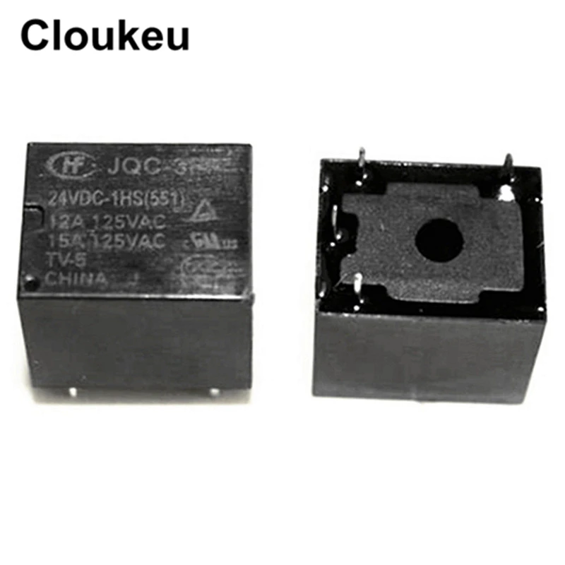 Реле DIP4 HF- JQC-3FF- 5VDC 9VDC 12VDC 24VDC -1HS 5V 9V 12V 24V T73 10A | Строительство и ремонт