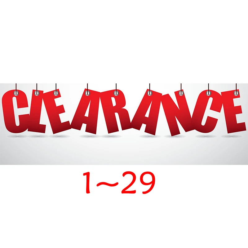 

Clearance Link for You (NO.1~NO.29)