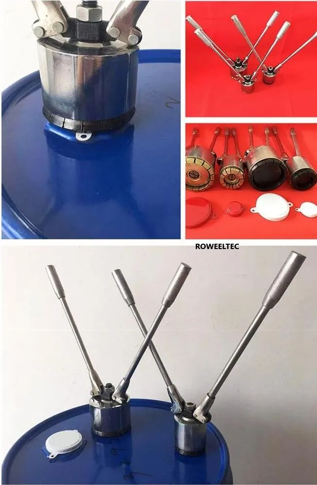 Инструмент для запечатывания крышек цилиндра 53 галлона 200 л | Инструменты