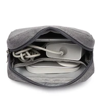 travel wardrobe organizer case headphone storage bag digital portable packaging bags for business reusable foil ziplock bags