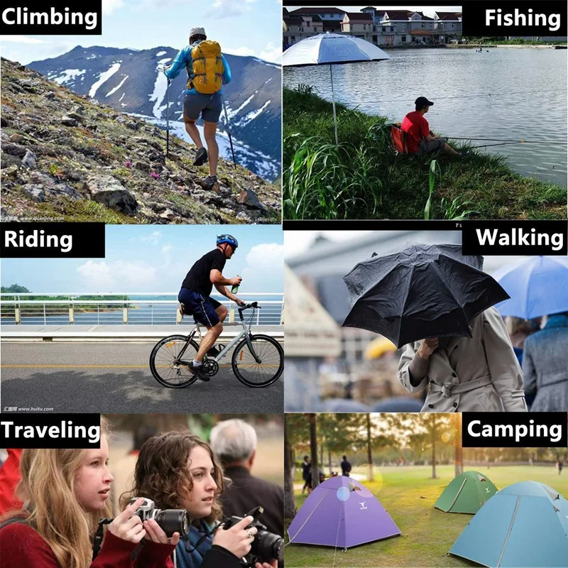 

2PCS Adults EVA Raincoat with Hood for Rain Coat Outdoor Rainwear Waterproof Poncho