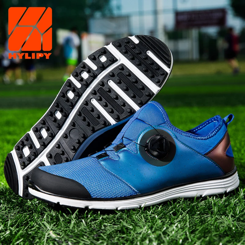 

Golf Shoes Men Size 40-45 Men's Sneaker 2020 Breathable Waterproof Fitness Training Golf Sports Wear Non-Slip Rotating Buckle