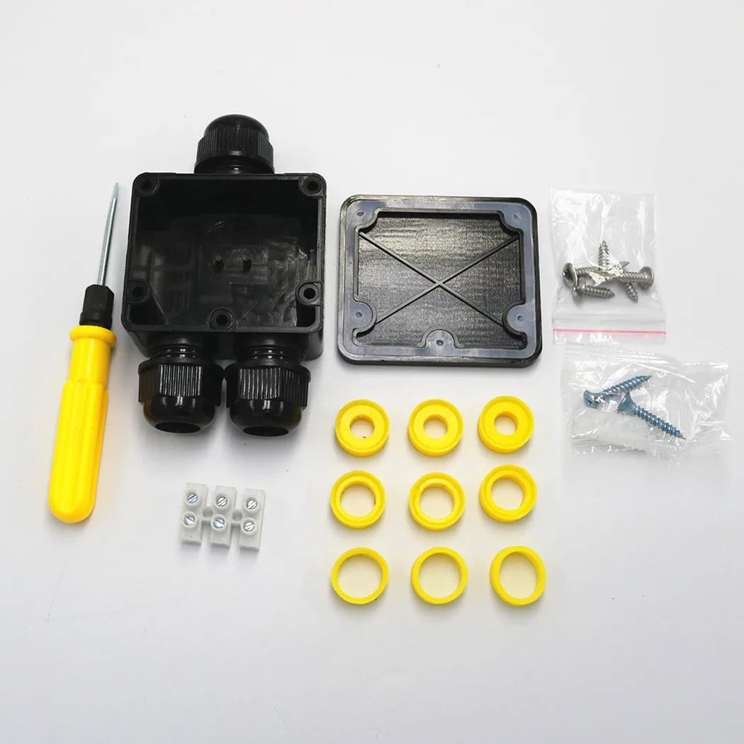 

Защитная Водонепроницаемая Соединительная коробка для тройника IP68, пластиковая Водонепроницаемая коробка для клея