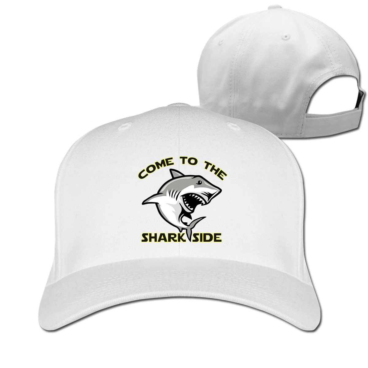 

Come To The Shark Side T man's woman Fashionable breathable Baseball Cap