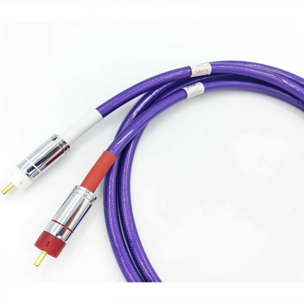 VDH золото/с серебряным покрытием RCA fa p2.1 сбалансированный аудиосигнал при помощи