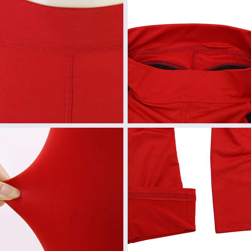 Прошитые любовные леггинсы красные модные удобные дышащие штаны с высокой