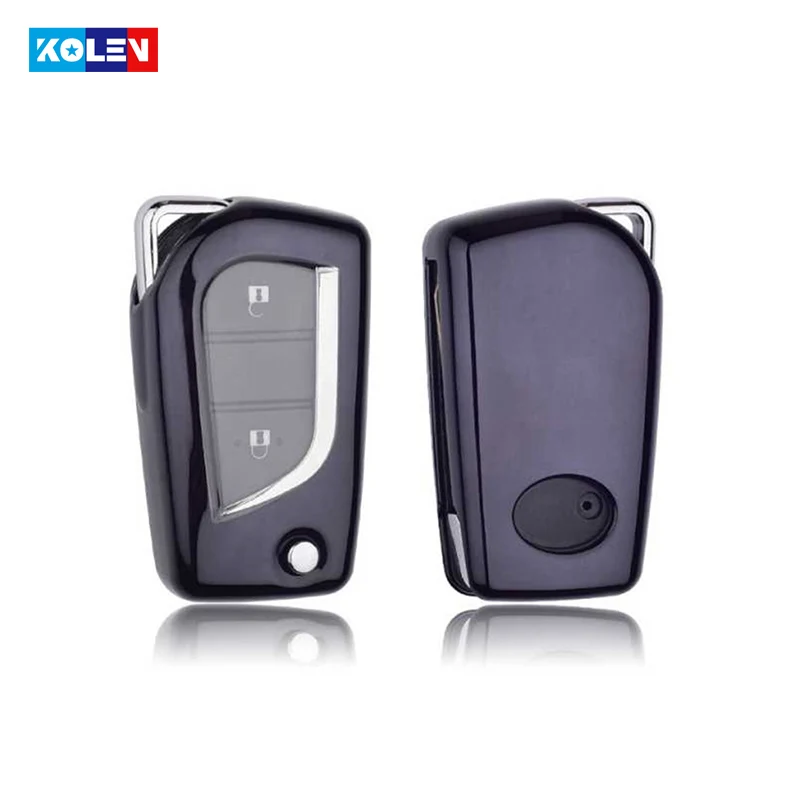 Мягкий чехол из ТПУ + ПК для автомобиля с дистанционным управлением Toyota Auris Corolla Reiz