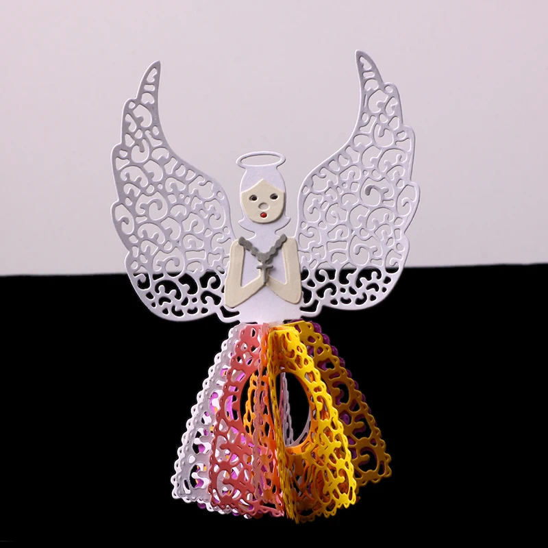

angel Metal Cutting Dies for DIY Scrapbooking Album Paper Cards Decorative Crafts Embossing Die Cuts knife mold stencil