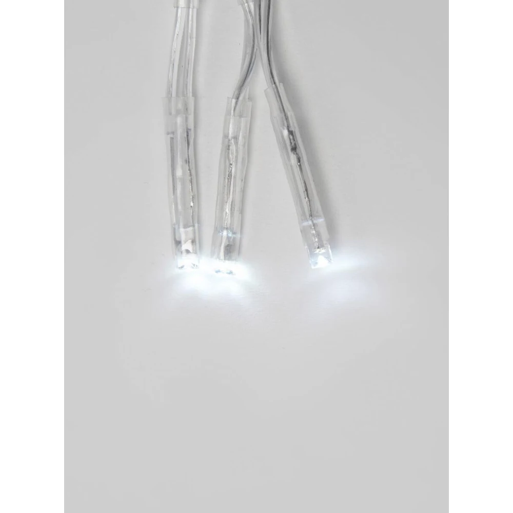 Огненные LED-гирлянды и гирлянда праздничных ламп Mall Eaves Garden Stage Outdoor Lighting Strings Uniel ULD-S0600-400/DTA White IP20.