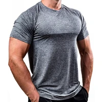 short sleeve compress t shirt men gyms t shirt fitness skinny t shirt male jogger shirt workout casual t shirt mens sportswear