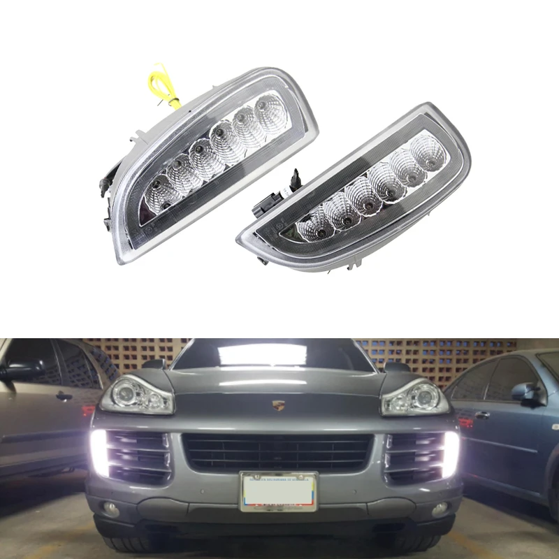 Новый набор ксеноновый белый СВЕТОДИОДНЫЙ дневной ходовой светильник DRL