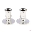 Подсвечник-столбик пластиковый для электронных свечей, 2 шт.