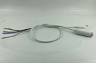 Кабель PoE Lan для платы модуля IP-камеры 802.3ataf RCA аудио DC 2,1 мм * 5,5 мм RJ45 разъем 10100 Мбитс медная линия 0,6 м