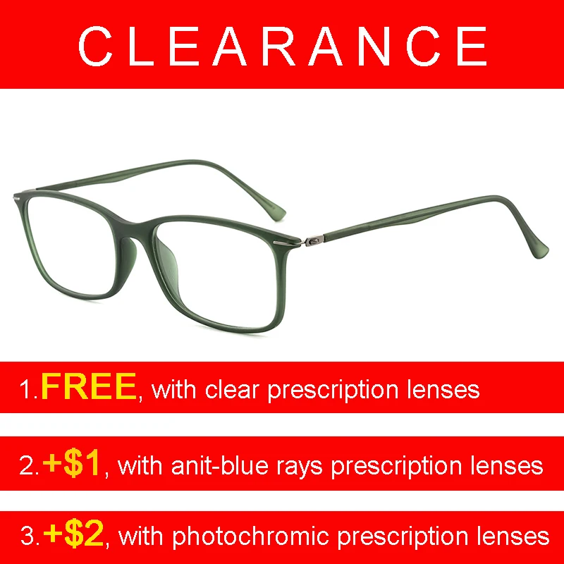 Просвет легкие по назначению очки для женщин и мужчин Tr90 Модные оптические