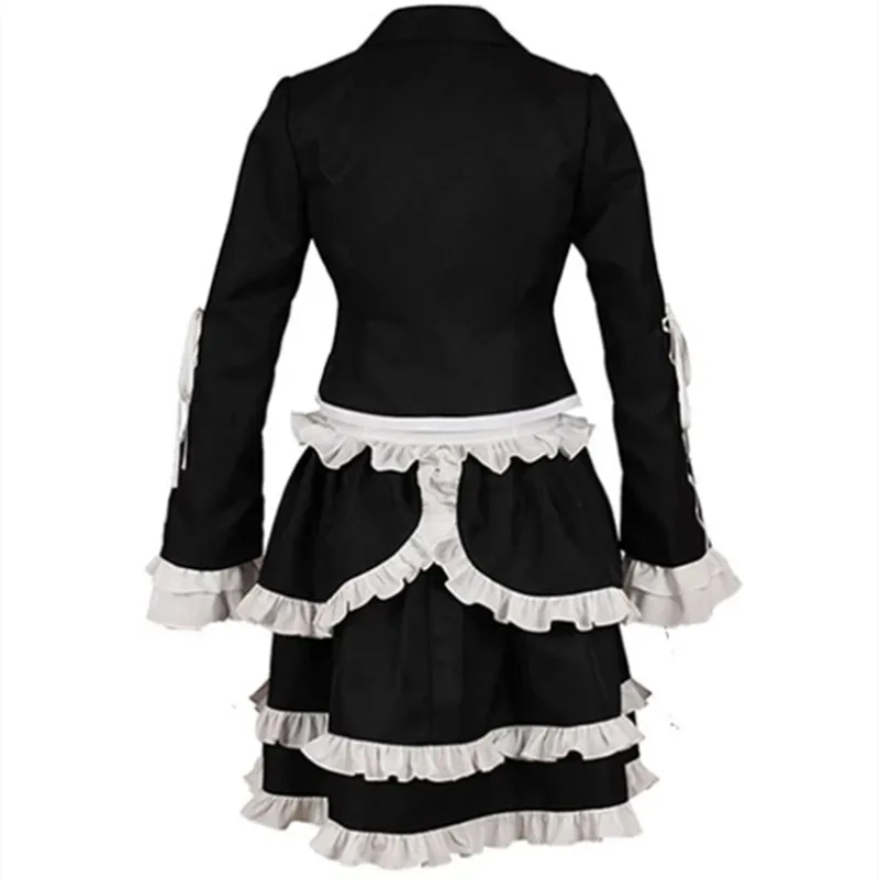 Платье DanganRonpa yasuhiro taeko женский костюм для косплея школьная одежда Celestia Ludenberg Gaming