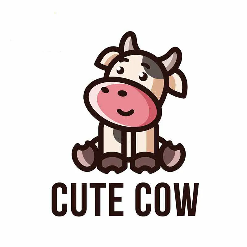 

Cute Cow Body for Car Stickers Car Door Protector Decal Suitable for All Types Vehicles Cover Scratches Car Sticker PVC13x10cm