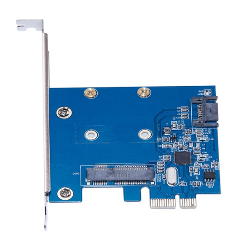 

Плата расширения PCI-E на MSATA + SATA3.0 адаптер MSATA карта ASM1061 MSATA адаптер для жесткого диска