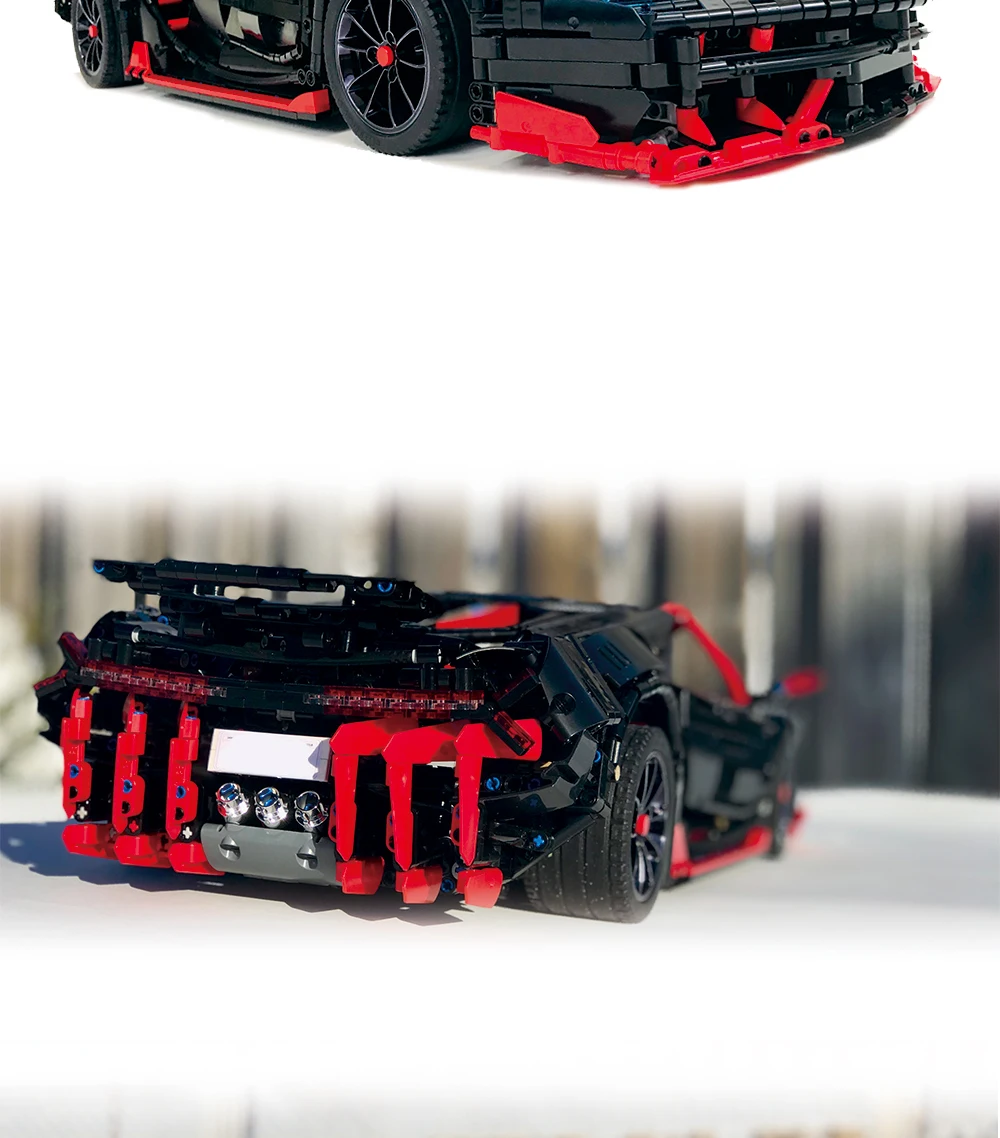 MOC-12560 Technic серии RC автомобиль Roadster мощность функция автомобиля строительные блоки кирпичи дети Technic игрушки для детей ребенок рождественские подарки