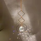 Подвеска из Искусственного хрусталя, элегантные декоративные шторы для окон, подвеска Ловец Солнца, украшение для сада, подвеска, украшение сделай сам