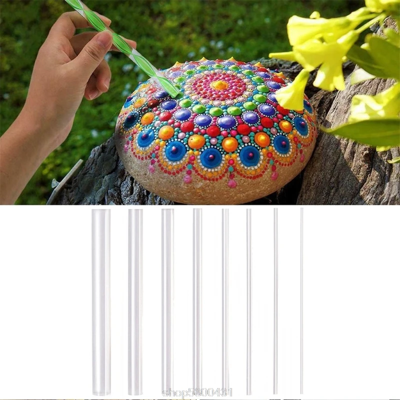 

53pcs Mandala Dotting Tools Set for Painting Rock Acrylic Stick Stencil Template Drill Pen Easel Kit D01 20 Dropshipping