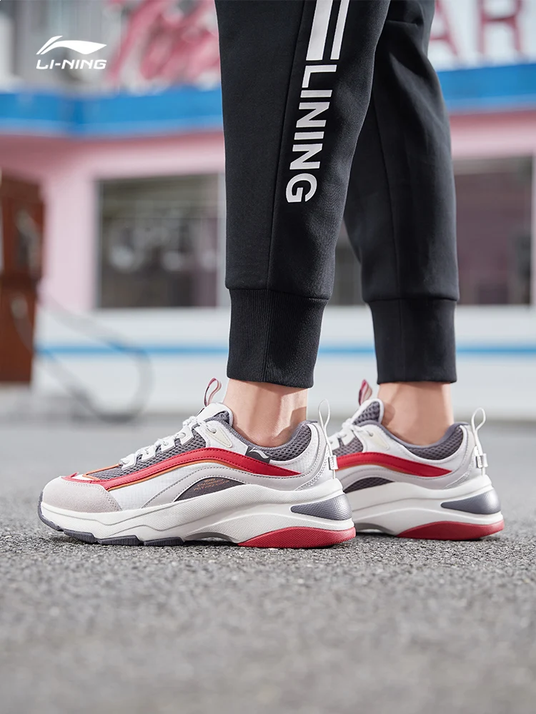 Мужские кроссовки Li Ning AURORA WINDWALKER классические популярного цвета в стиле ретро