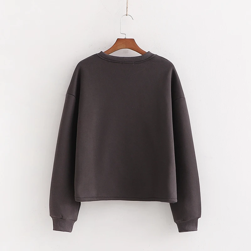 Za 2019 модная женская толстовка коричневого цвета из хлопка с рисунком короля льва