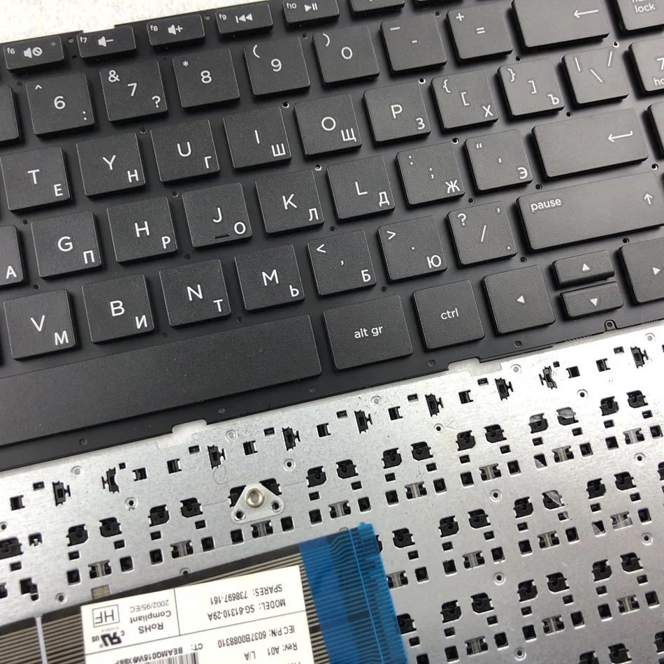 Русская клавиатура без рамки для HP pavilion 250 G2 G3 255 15-N 15-E TPN-Q130 15-F 15-R 15-S 15-G 15-G100 15-D Series |
