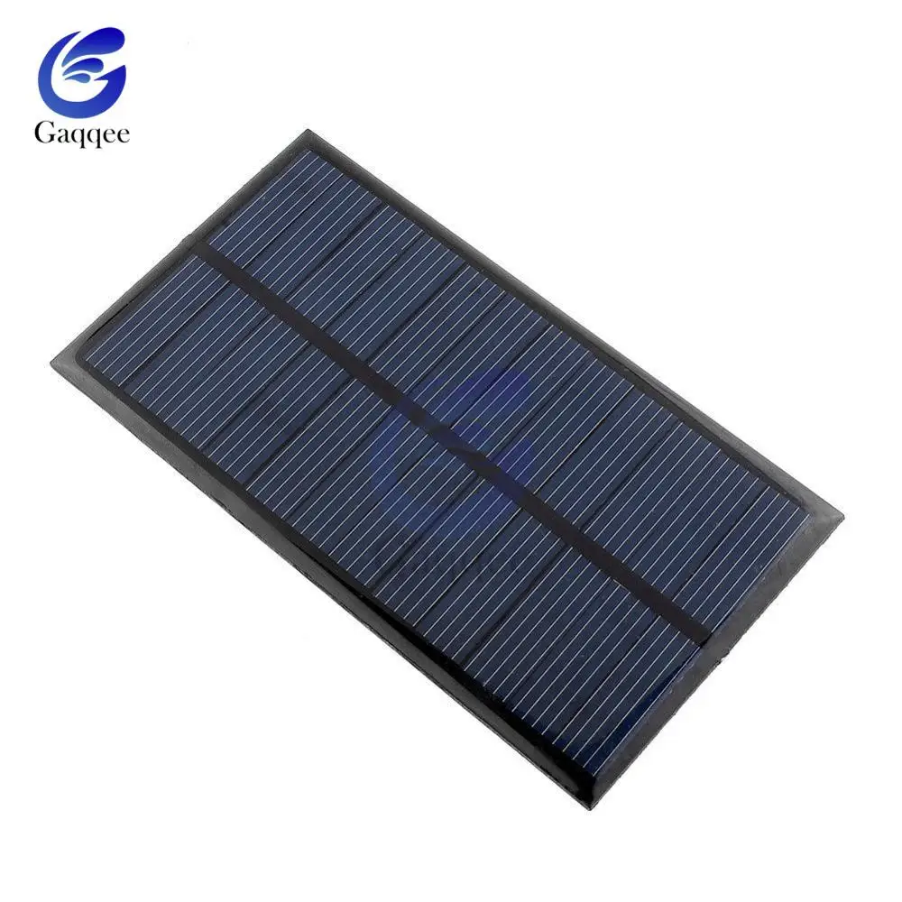 Солнечная панель 6V Mini 1W система DIY для аккумуляторов Зарядные устройства