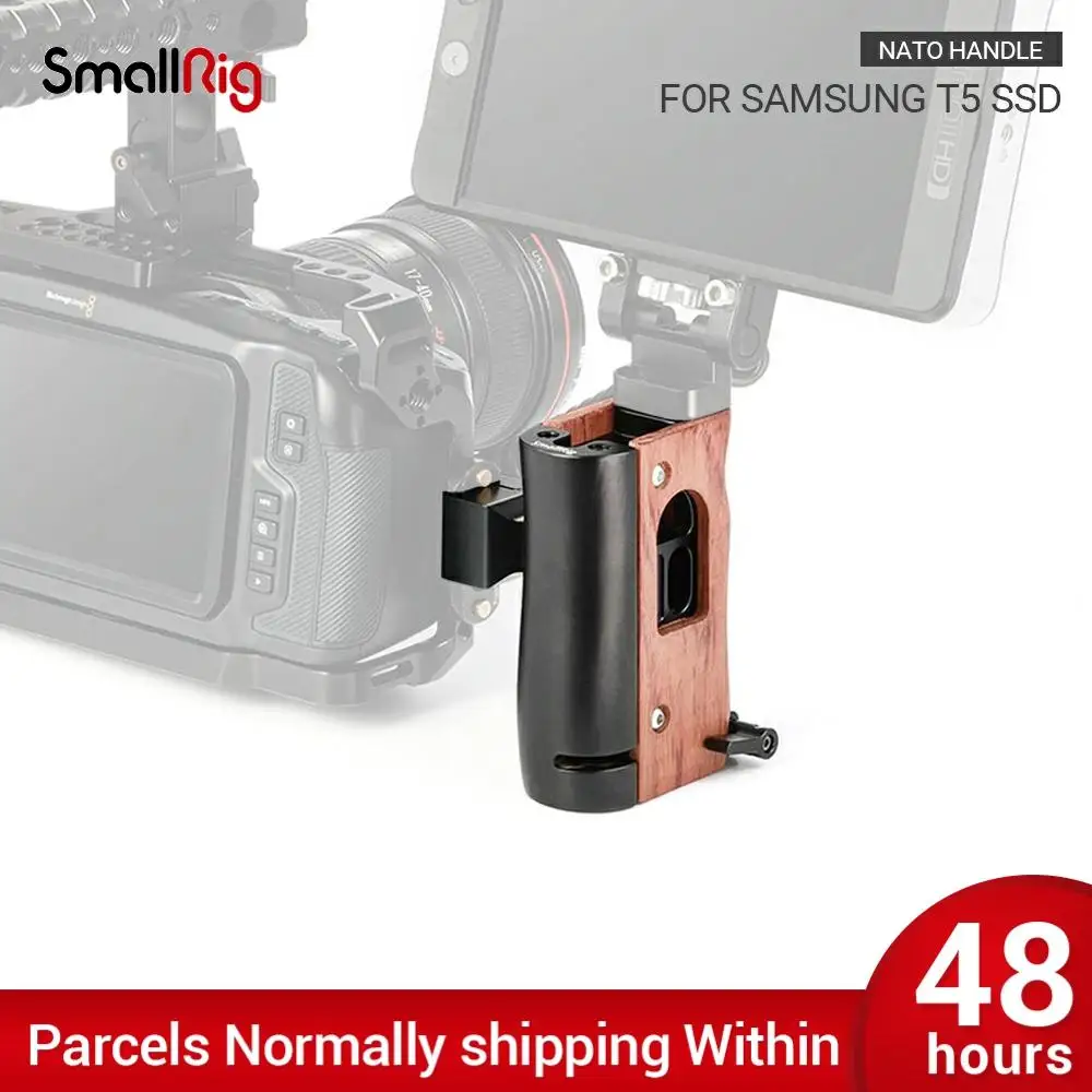 SmallRig для карманной кинокамеры Blackmagic Design 4K DSLR Camera NATO Handle BMPCC 6K и Samsung T5 SSD