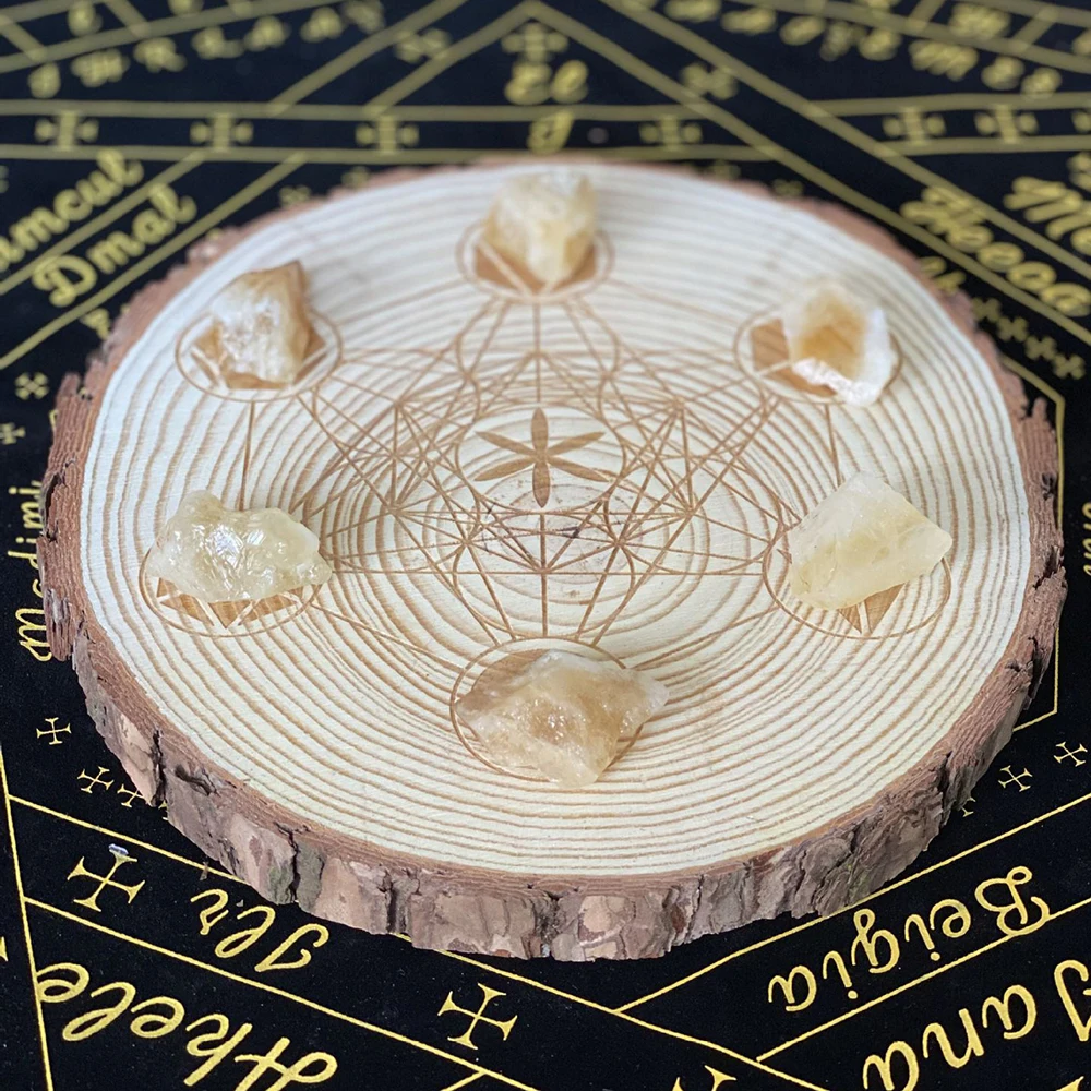 Таро алтарь энергетическая тарелка астролейные украшения Witch реквизит для