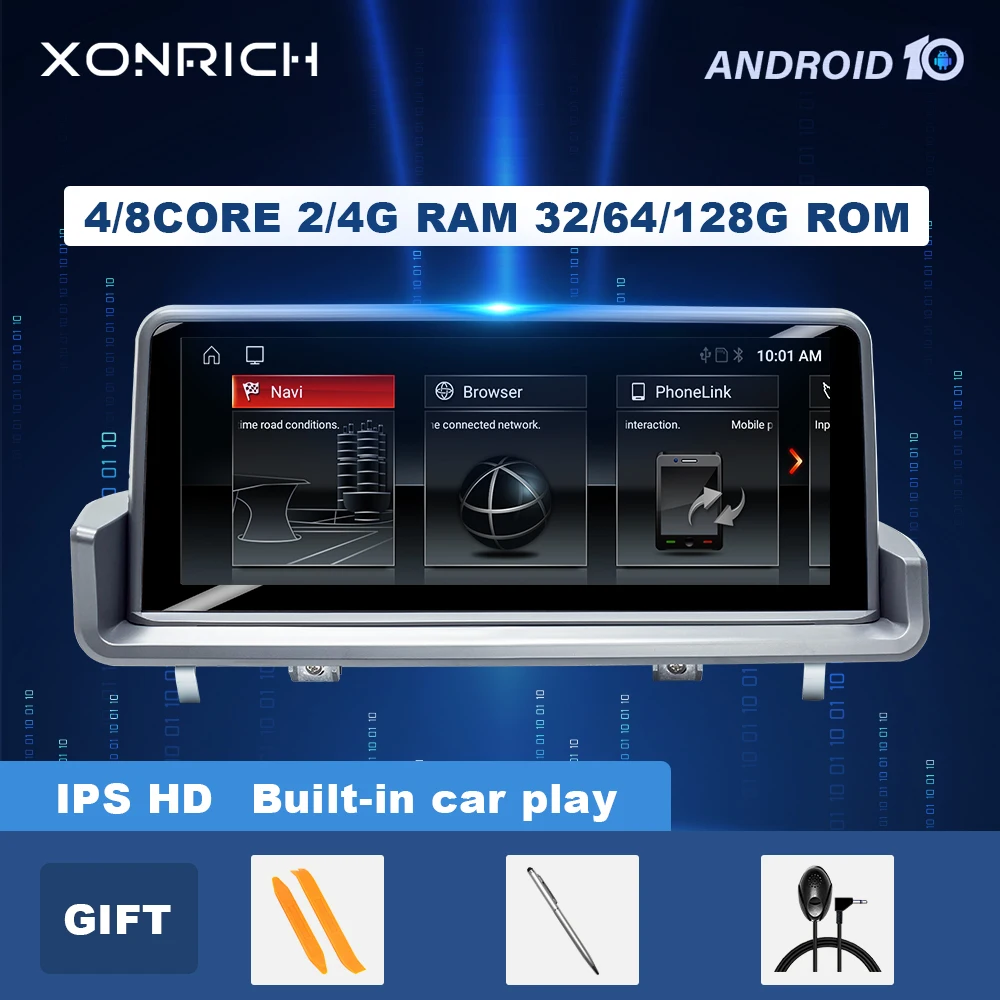 IPS Android 10.0 Car Radio For For BMW E90 E91 E92 E93 2005-2012 Multimedia Stereo Head Unit Screen GPS Navigation Audio 4GB IPS Android 10.0 Car Radio For For BMW E90 E91 E92 E93 2005-2012 Multimedia Stereo Head Unit Screen GPS Navigation Audio 4GB