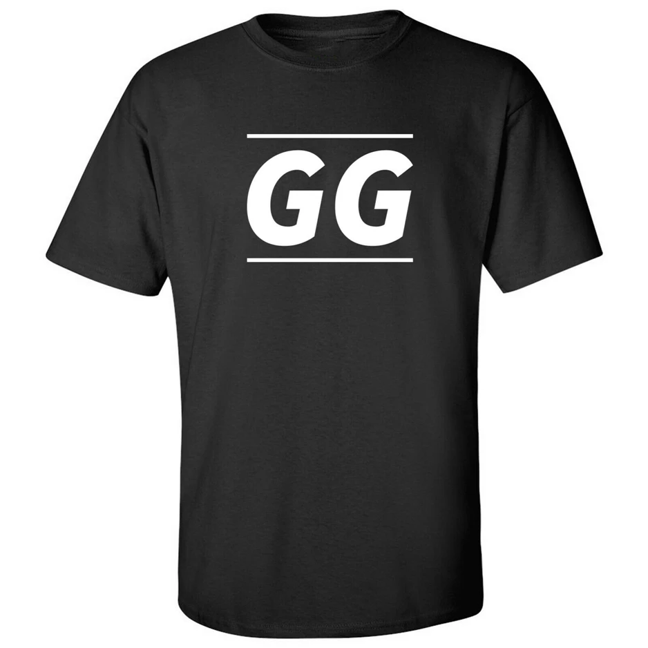 Gg хорошая игровая видео приставка Pc онлайн геймер Мужская футболка свободный