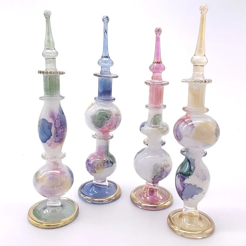 Ручная выдувная стеклянная 30 мл многоразовая парфюмерная бутылка Косметическая