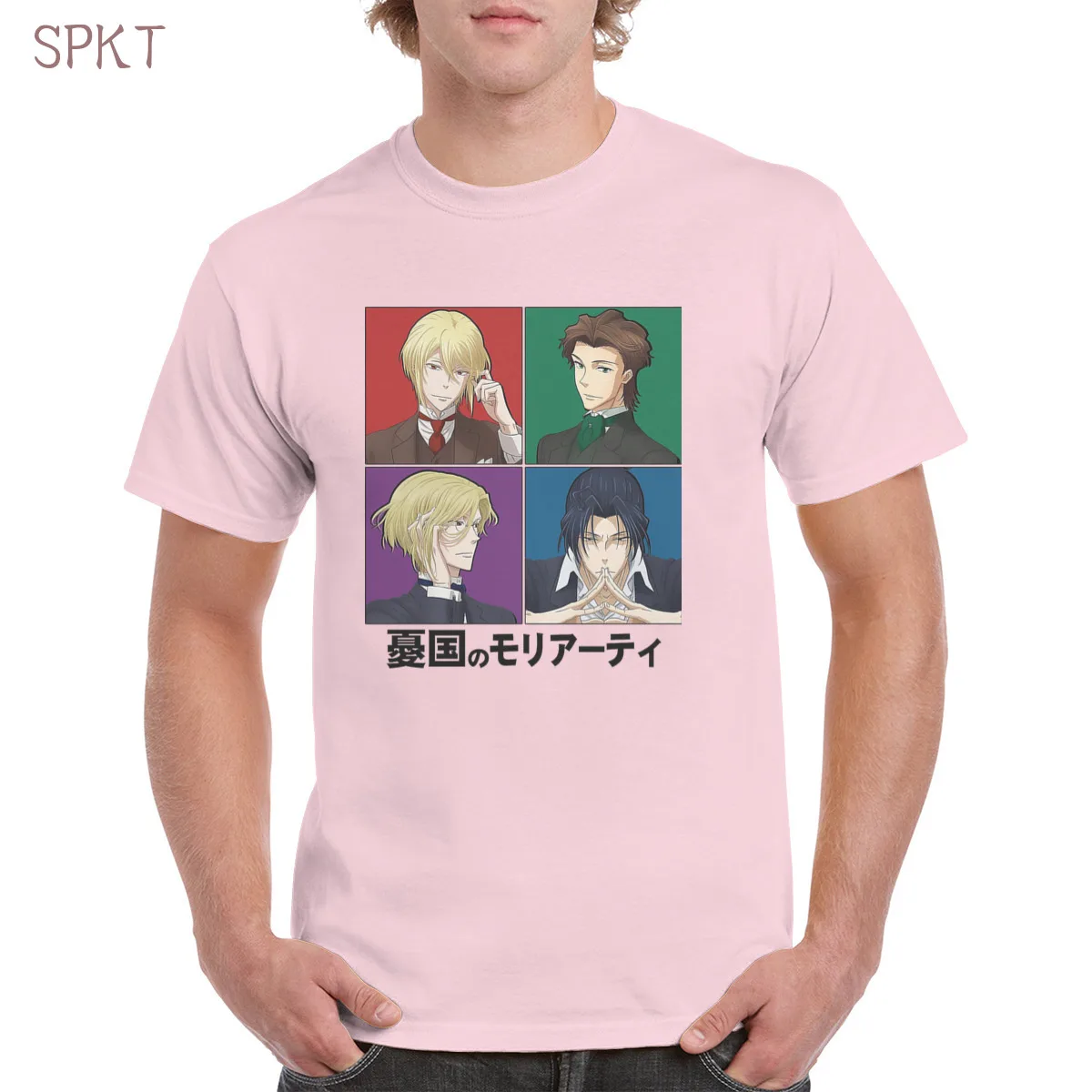 

MoriartythePatriot True Moriarty comic 100% Cotton T shirt Top Harajuku Aesthetic T-shirt Oversized clothes Female/Man