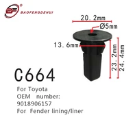 car liner fastener for toyota 9018906157 car positioning buckle lining