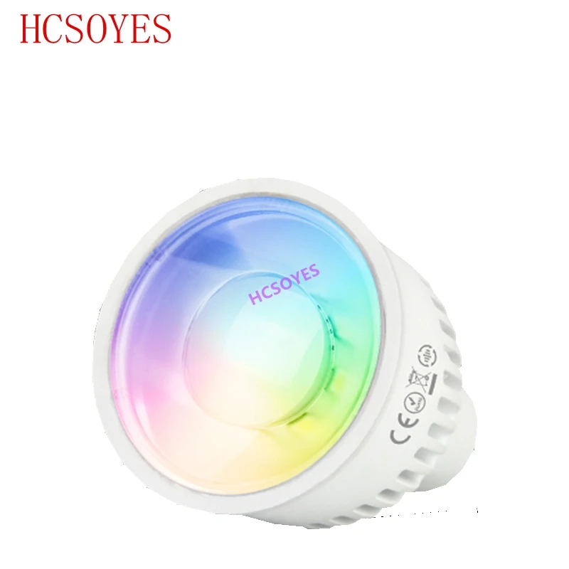 Светодиодная лампа MIBOXER FUT106 6 Вт GU10 RGB + CCT приглушаемая умная для прожектора 240-2 4 В