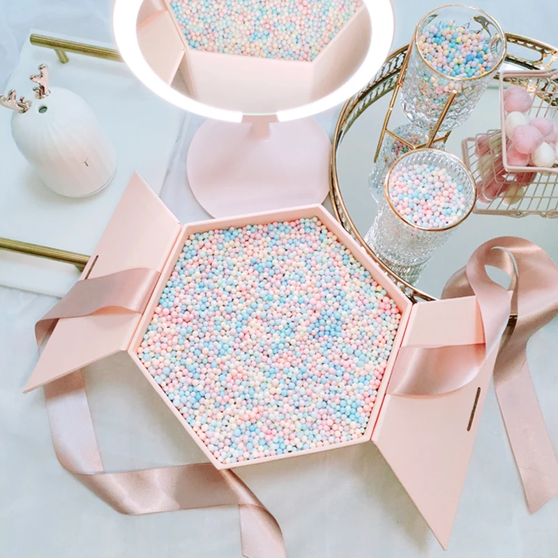 Подарочная коробка ins стиль подружки невесты с подарочной коробкой пустая