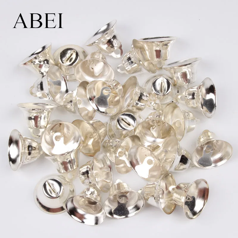 20mm 20pcs Silver Gingle Bell For Christmas Tree Home Decoration DIY Handmade Crafts | Дом и сад