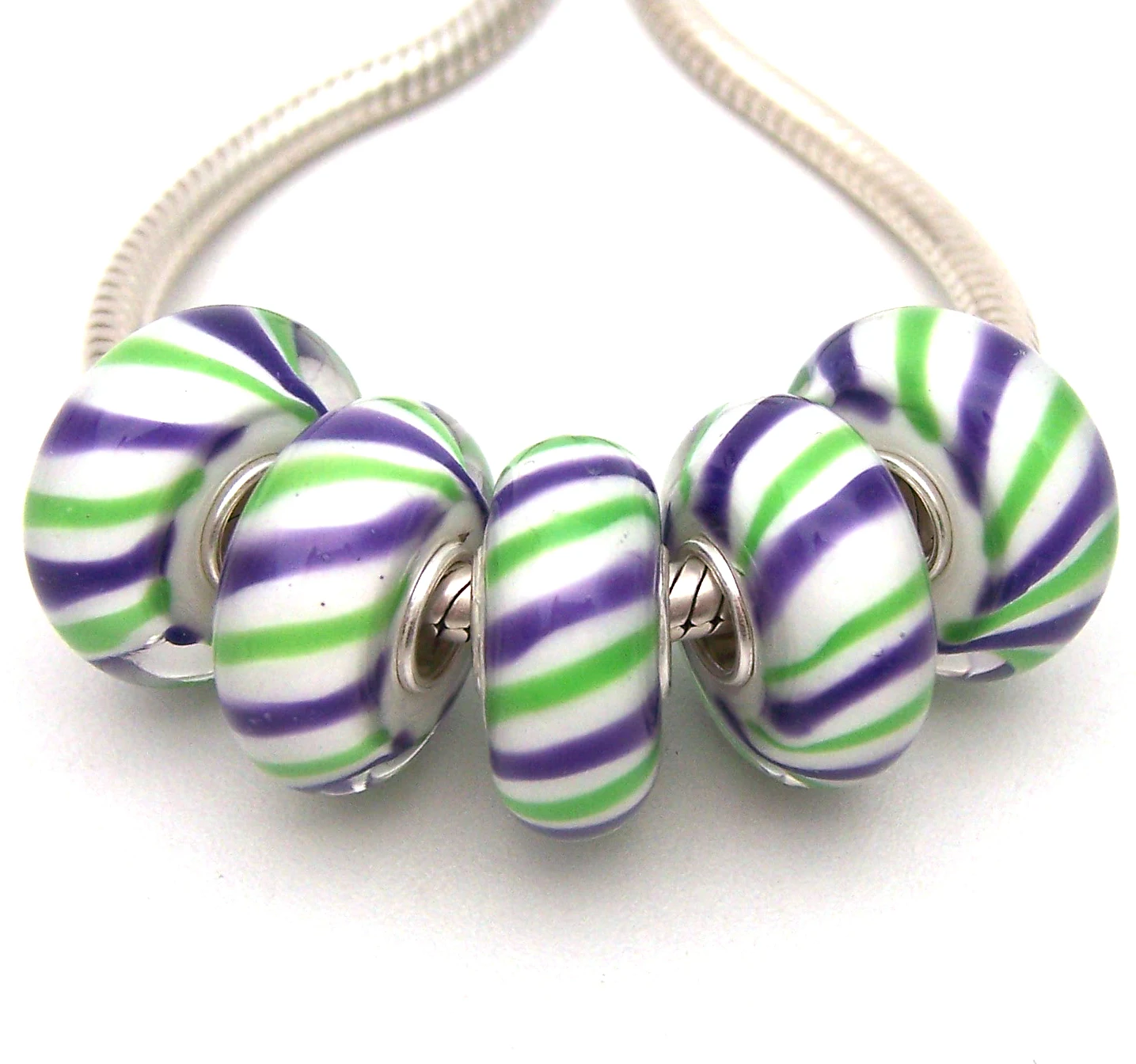 

XHYG1129 5X 100% Authenticity S925 Sterling Silver Beads Murano Glass beads Fit European Charms Bracelet diy jewelry Lampwork