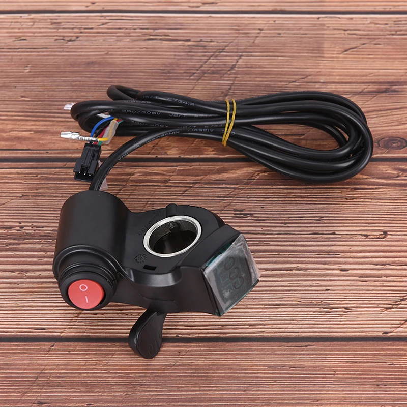 Рукоятка для электрического скутера с переключателем питания и светодиодным