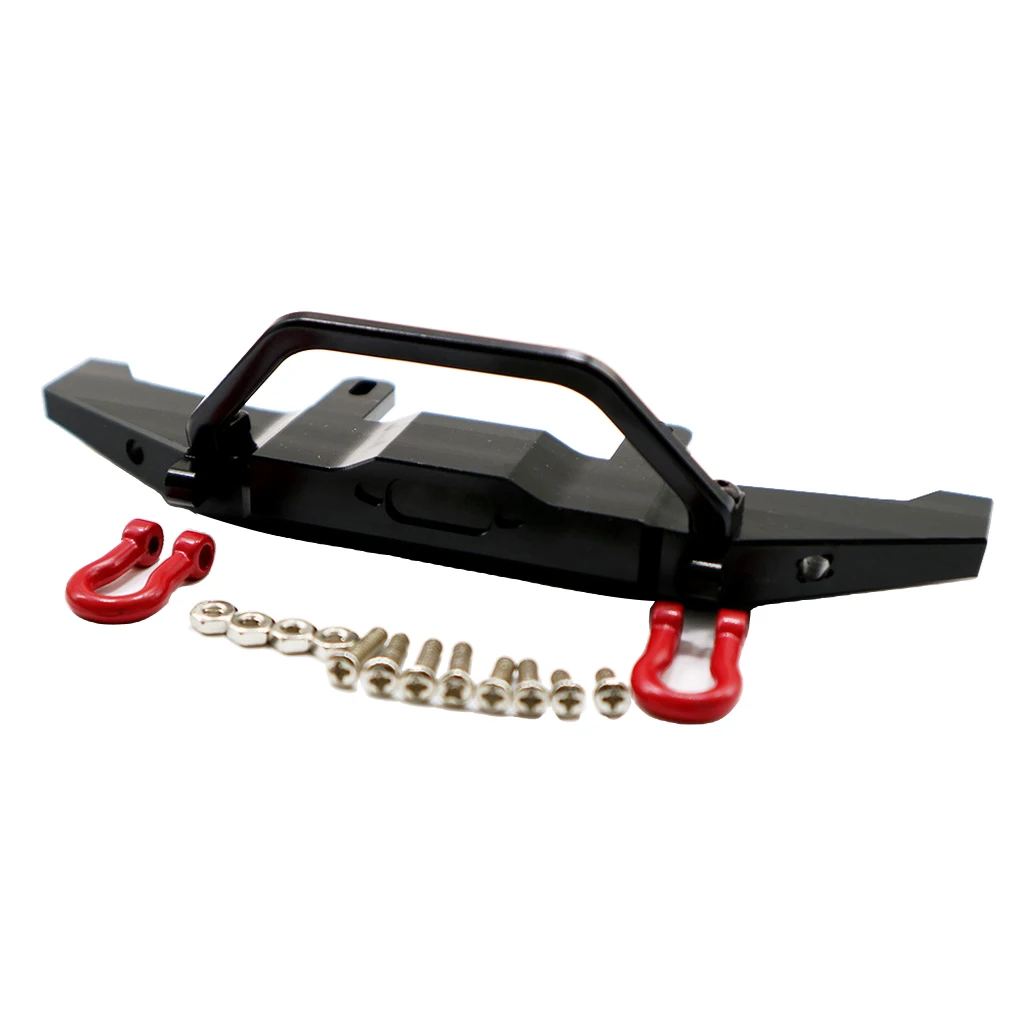 Прочный металлический передний бампер для WPL C14 C24 1/16 RC Semi truck Bumper|Детали и