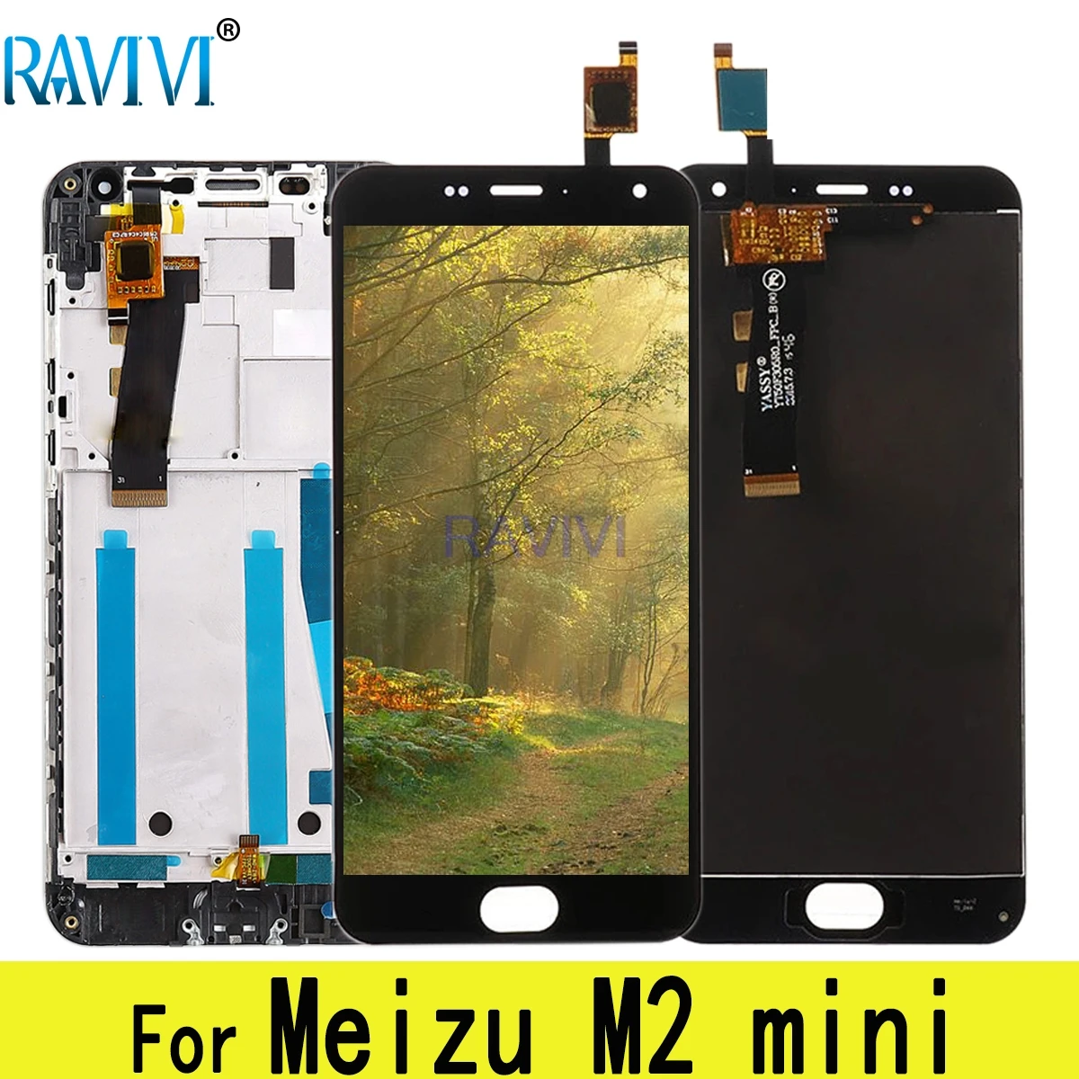 5 2 &quotM2 ЖК дисплей для MEIZU M2 мини Дисплей кодирующий преобразователь сенсорного