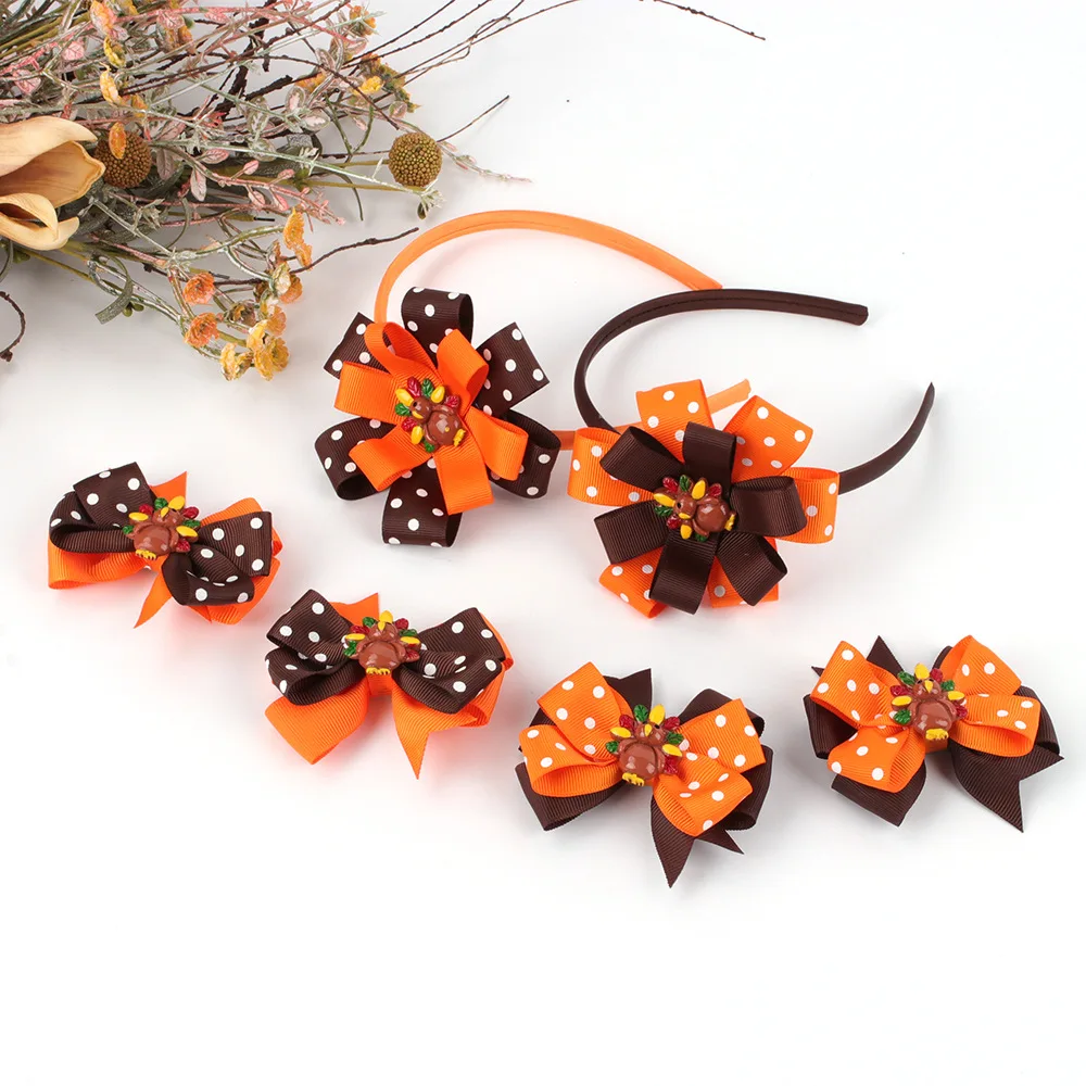 

3pcs Flower SequinsInfant Child Bowknot Hair Band Knot Crown Headdress Baby Girl Mesh Elastic Headband Turban Hair Accessories