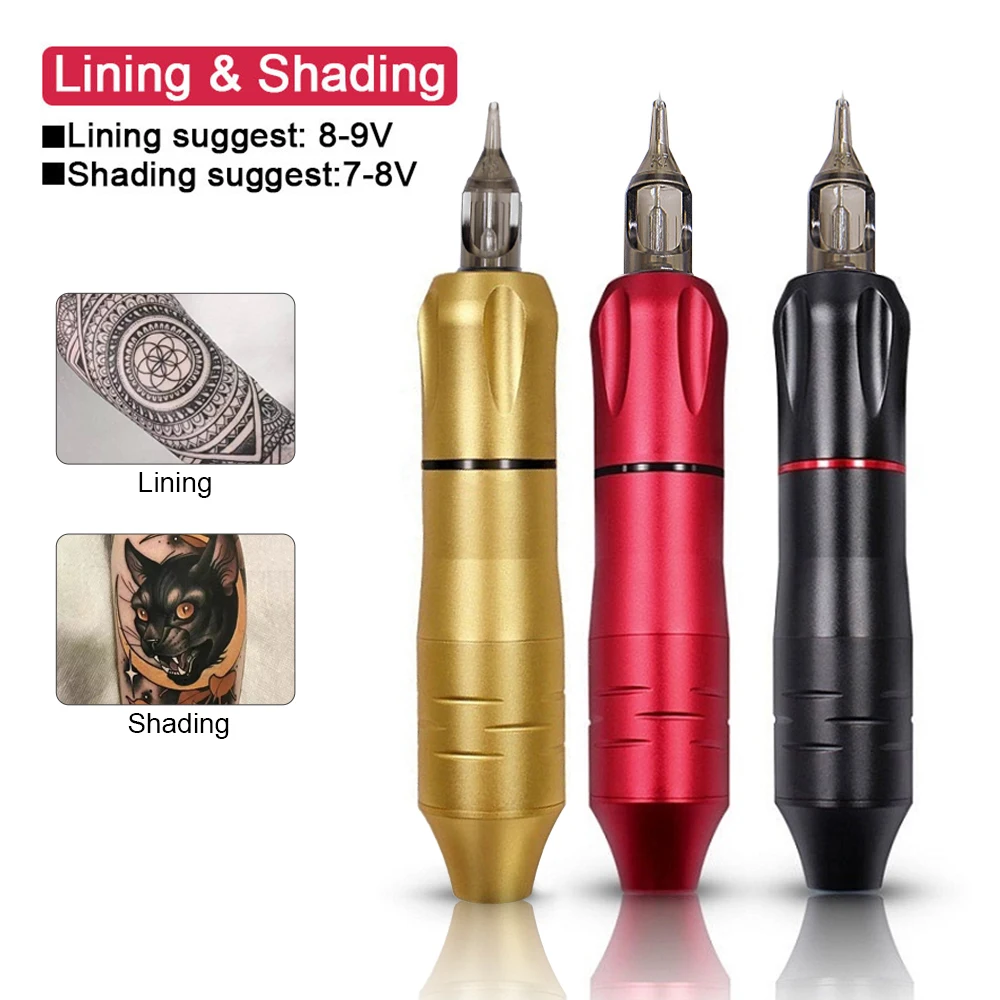 Rotary Tattoo Machine Gun Permanent Makeup Eyebrow Quiet Swiss Motor Professional Pen |