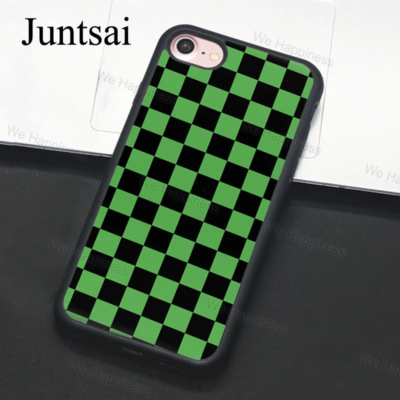Juntsai клетчатый чехол для телефона для iphone 11 Pro MAX XR XS MAX X 6 6S 7 8 Plus 5 5S чехол