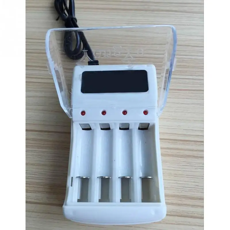 4 порта AA/AAA перезаряжаемая батарея зарядное устройство для RC камеры игрушки